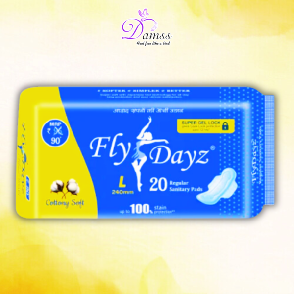 Fly DayZ 240mm Sanitary Pads offering superior comfort