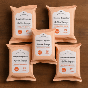 exfoliating wipes